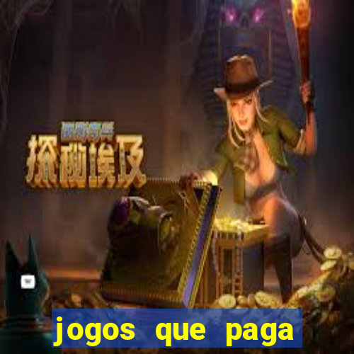 jogos que paga dinheiro de verdade no pix